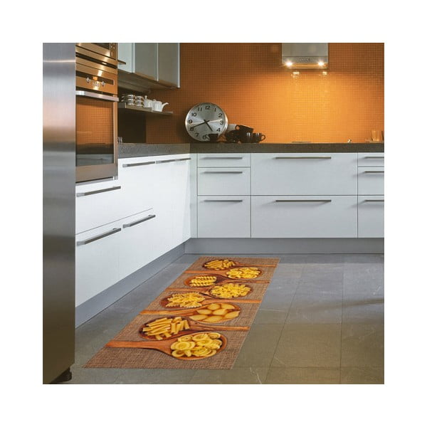 Wytrzymały dywan kuchenny Webtapetti Pasta, 60x300 cm