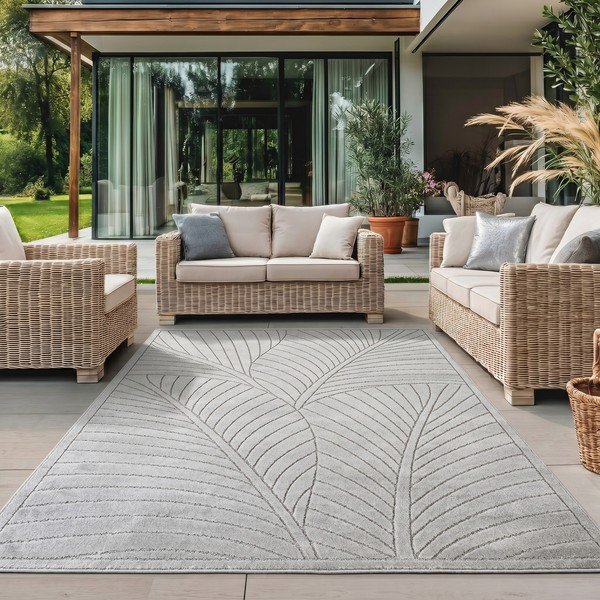 Dywan odpowiedni na zewnątrz w kolorze srebra 160x230 cm Nova 1203 – Ayyildiz Carpets-image-1