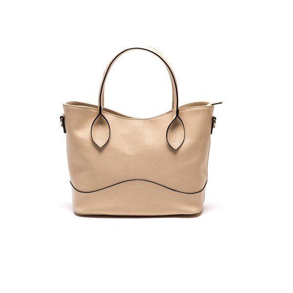 Skórzana torebka Anna Luchini 08 Beige