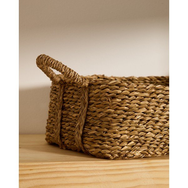 Koszyki z hiacyntu wodnego zestaw 2 szt. 34x24x19 cm Milly – Kave Home-image-2