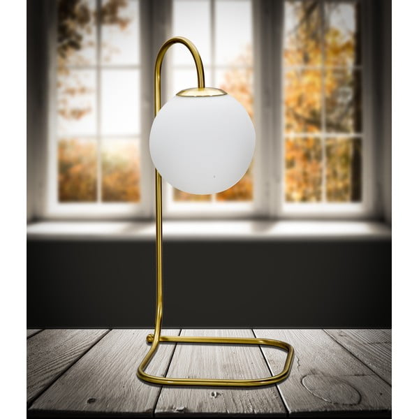 Lampa stołowa w kolorze złota Mauro Ferretti Glamy Twist-image-1