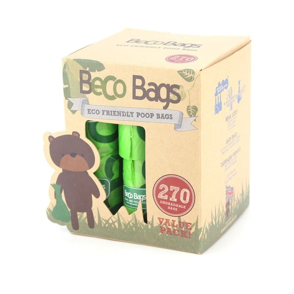 Zestaw 270 woreczków na odchody Beco Bags