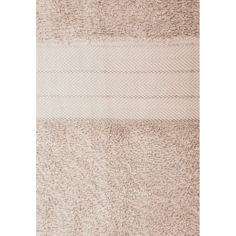 Beżowe bawełniane ręczniki frotte zestaw 4 szt. 50x100 cm – Good Morning (zdjęcie 4)