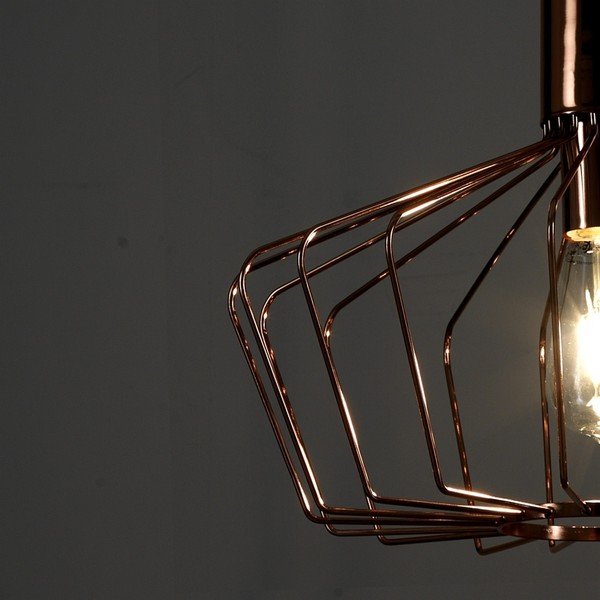 Lampa wisząca w kolorze miedzi Tomasucci Copper-image-3