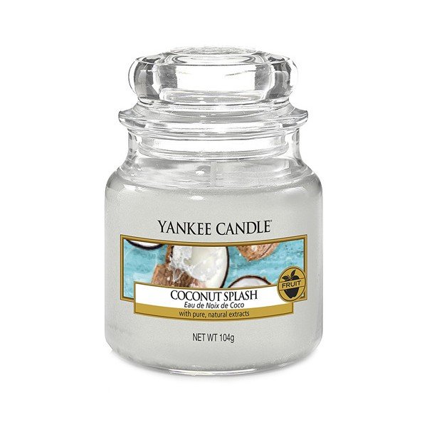 Świeca zapachowa Yankee Candle Kokosowe orzeźwienie, czas palenia 25–40 godzin