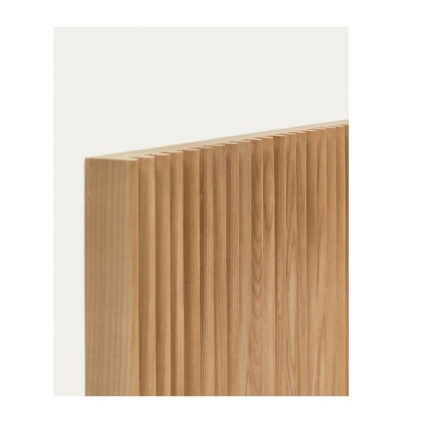 Zagłówek z litego drewna dębowego w naturalnym kolorze 105x70 cm Beyla – Kave Home-image-2