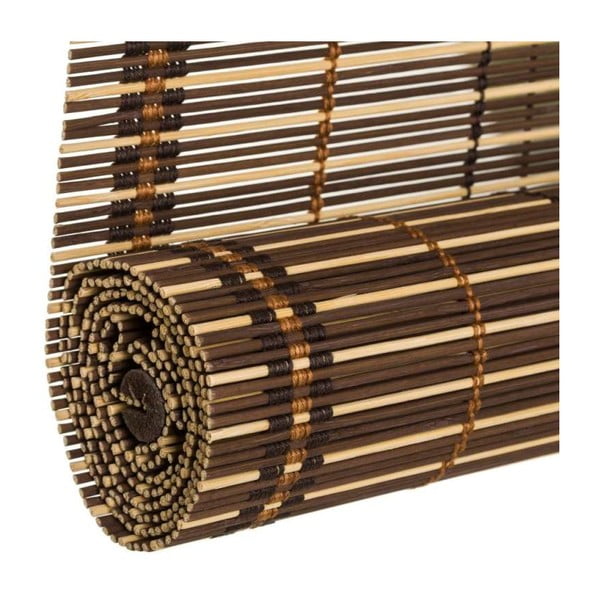 Ciemnobrązowa roleta bambusowa 90x180 cm Natural Life – Casa Selección-image-2