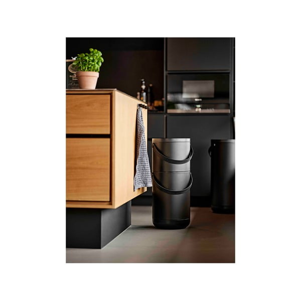 Czarny kosz na śmieci bio 34 l Circular – Zone-image-1