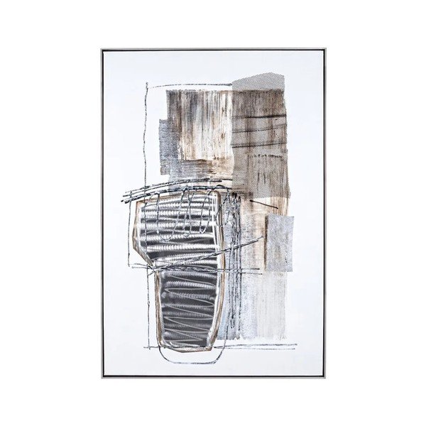 Obraz z ramą w zestawie/na płótnie 82,5x122,5 cm Crown – Bizzotto