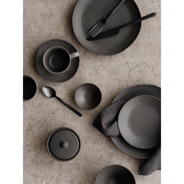 Ciemnobrązowa ceramiczna miska ø 17 cm KUMI – Blomus-image-3