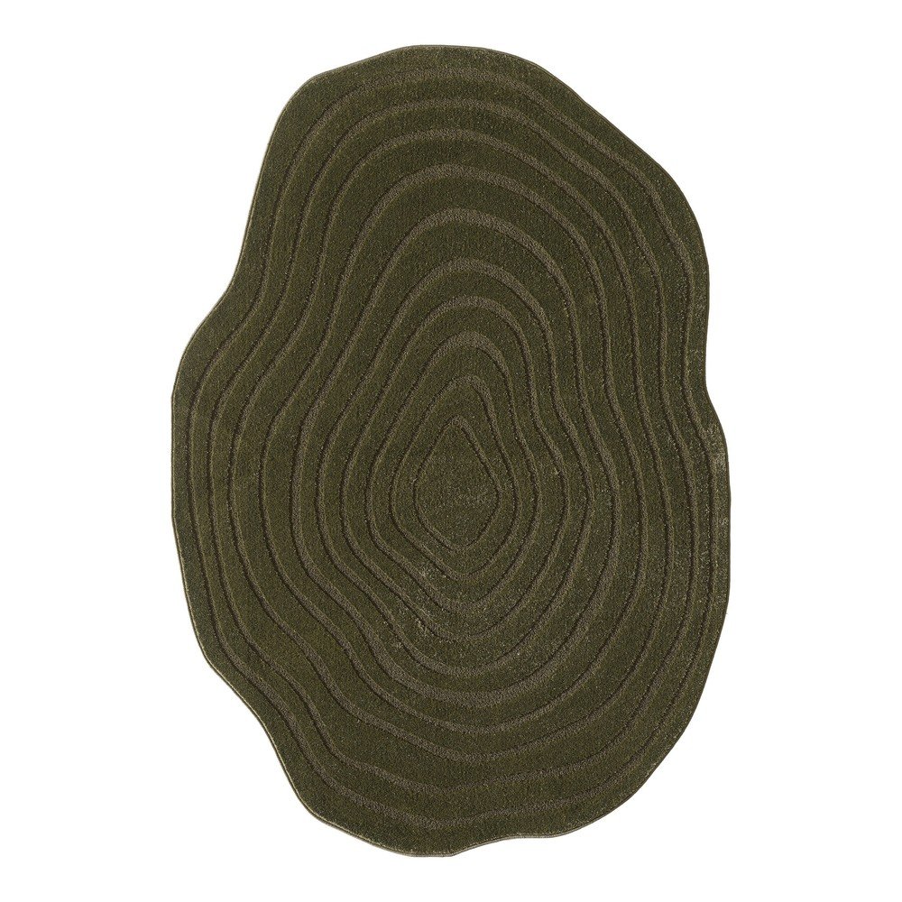 Ciemnozielony dywan 160x230 cm Pebble – ESTE