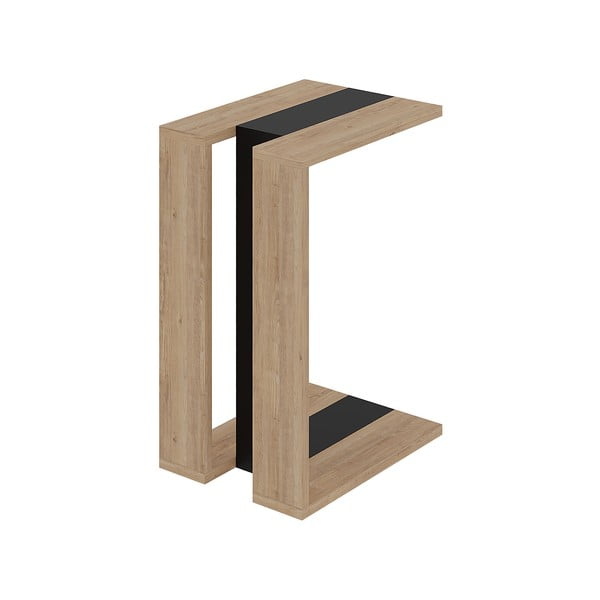 Stolik w dekorze dębu 40x30 cm Macha – Marckeric-image-2