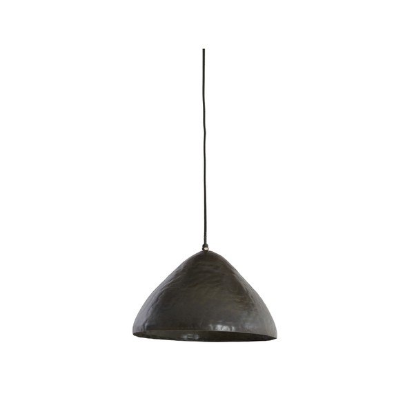 Czarna lampa wisząca ø 32 cm Elimo – Light & Living-image-3