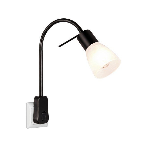 Czarny kinkiet ø 7 cm Levisto – Trio-image-2