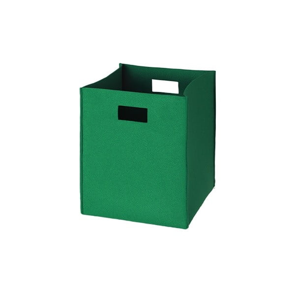 Filcowe pudełko 36x30 cm, zielone