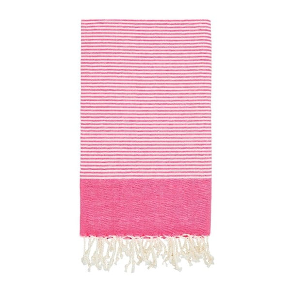 Ręcznik hammam Side Pink, 100x180 cm