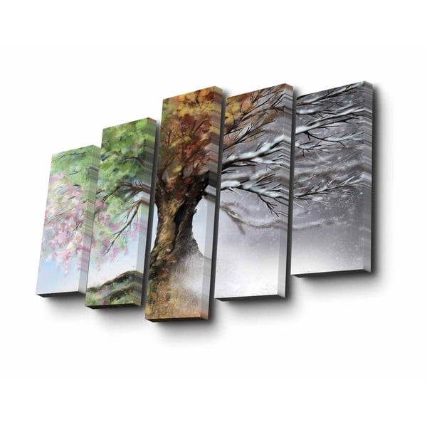 Obraz wieloczęściowy Four Seasons, 82x50 cm