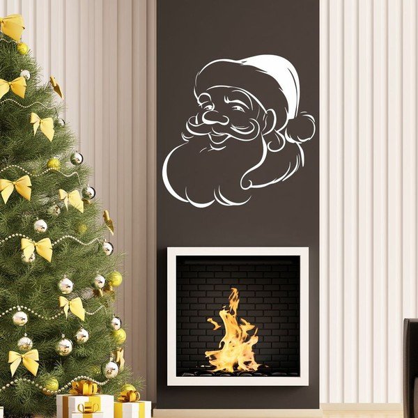 Naklejka White Santa Claus-image-1