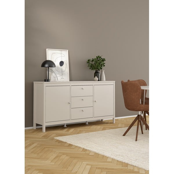 Szarobeżowa komoda 152x80x38 cm Madrid – Tvilum-image-3