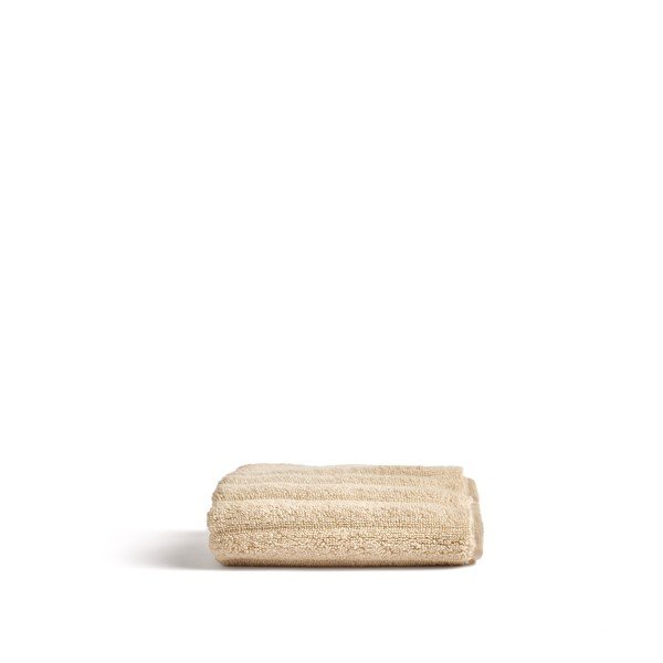 Beżowy bawełniany ręcznik frotte 30x50 cm Navira – Kave Home