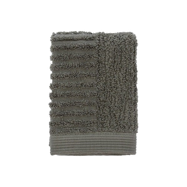 Bawełniany ręcznik frotte w kolorze khaki 30x30 cm Classic – Zone