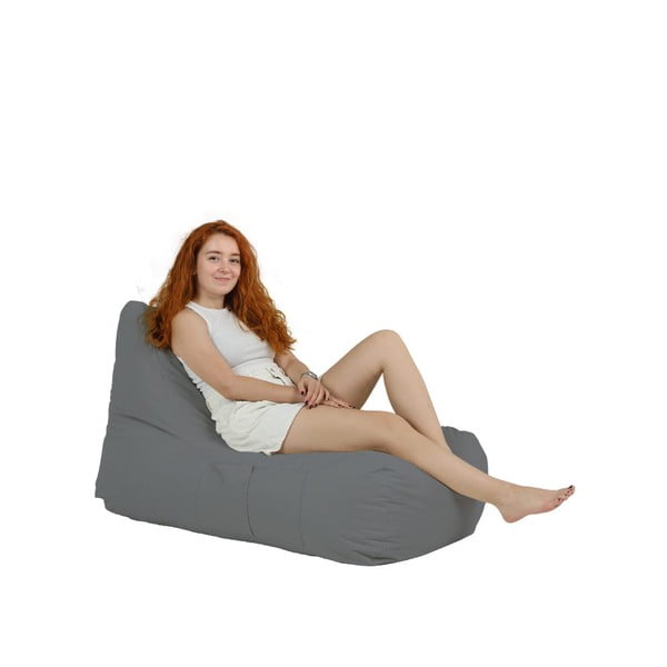 Szary worek do siedzenia Trendy – Floriane Garden-image-1