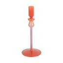 Szklany świecznik Duo Colores – PT LIVING