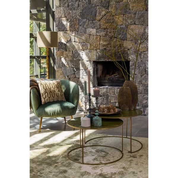 Aksamitna poduszka dekoracyjna 45x45 cm Jembana – Light & Living-image-4