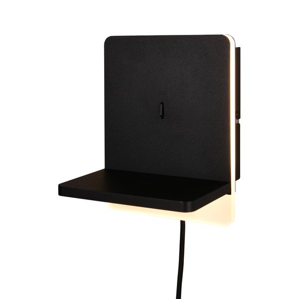 Kinkiet LED ze ściemniaczem w kolorze matowej czerni Fairfield – Trio-image-3