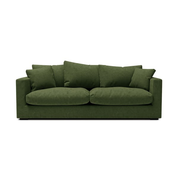 Ciemnozielona sofa 220 cm Comfy – Scandic