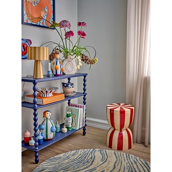 Żółta tekstylna lampa stołowa z tekstylnym kloszem (wysokość 30 cm) Emmie – Bloomingville-image-4