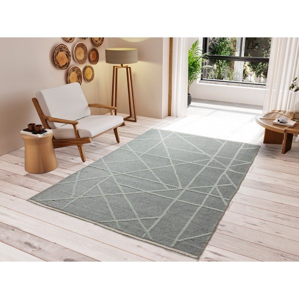 Szary dywan 80x150 cm Lux – Universal-image-1