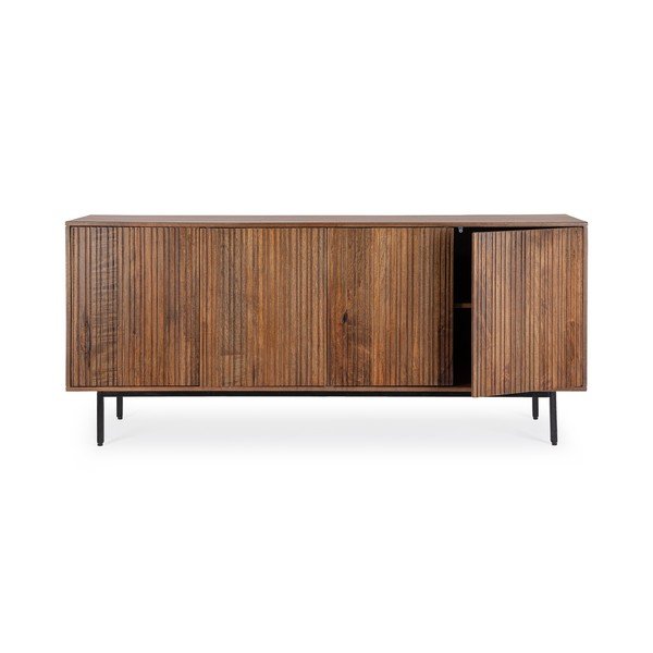 Komoda z litego drewna mango w naturalnym kolorze 170x75x40 cm Tadita – Bizzotto-image-4