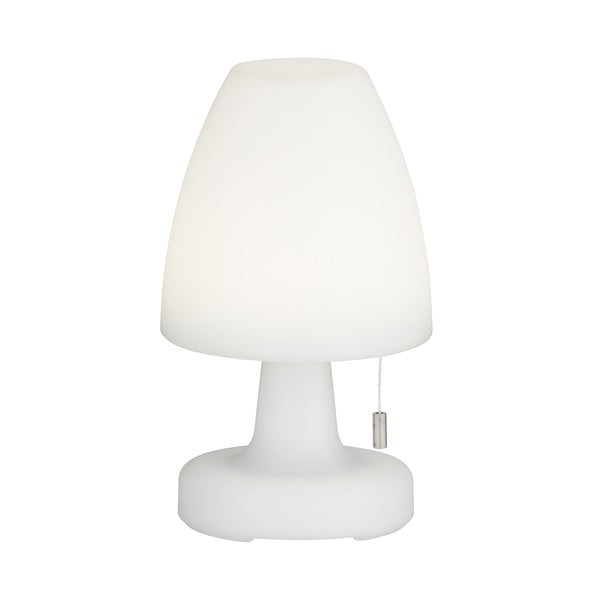 Biała lampa stołowa LED (wysokość 25 cm) Termoli – Fischer & Honsel