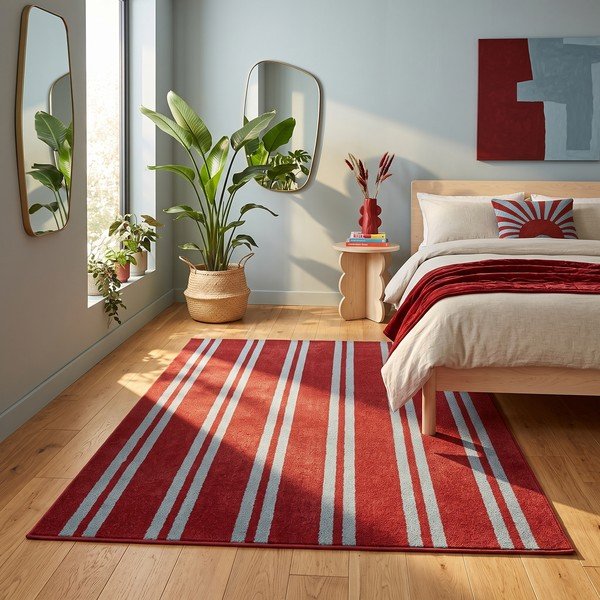 Czerwony/niebieski dywan 160x230 cm Riviera – ESTE-image-4