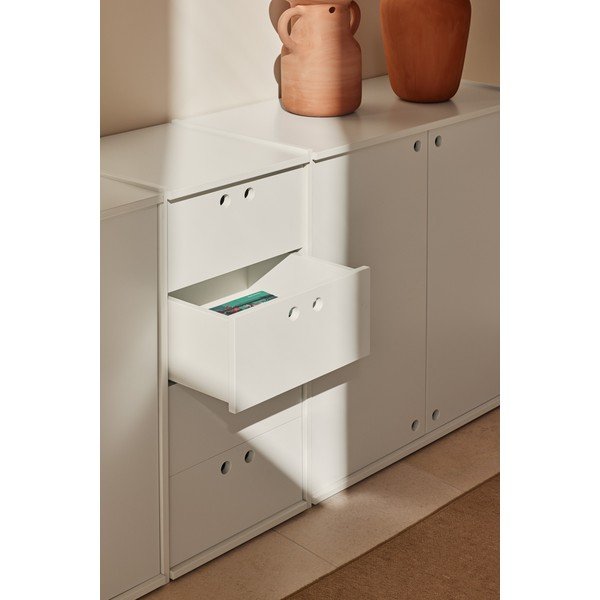 Kremowa komoda 197x80x40 cm Wally – Teulat-image-4