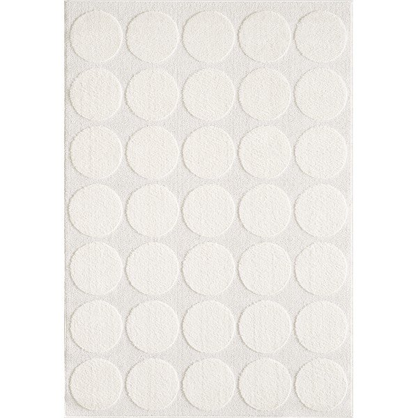 Kremowy dywan 120x170 cm Bubble – ESTE