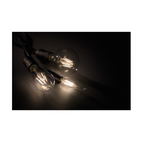 Żarówka LED/filamentowa z ciepłym światłem z gwintem E27, 7 W Globe – Trio-image-1