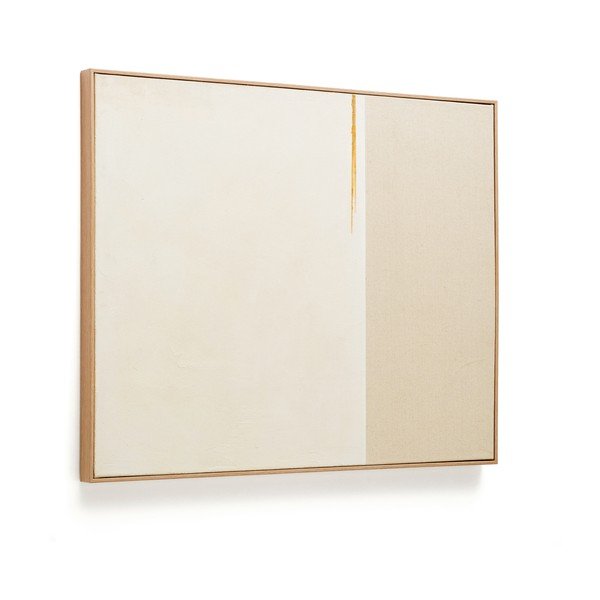 Ręcznie malowany obraz z ramą w zestawie/na płótnie 80x100 cm Salin – Kave Home-image-2