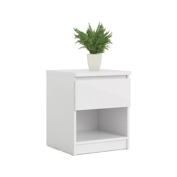 Biała szafka nocna Naia – Tvilum-image-2