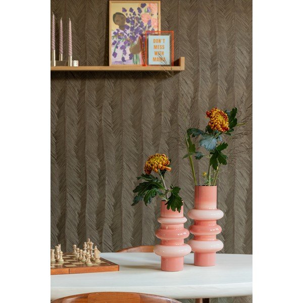 Różowy żelazny wazon (wysokość 30 cm) Grato – PT LIVING-image-1