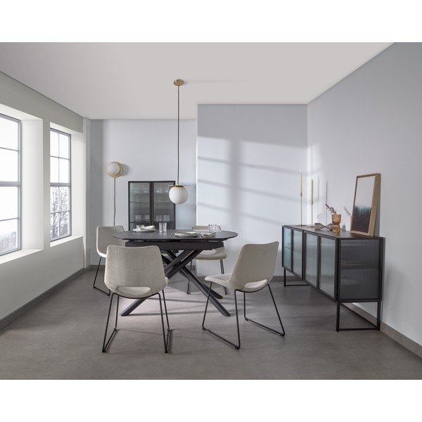 Czarna komoda Kave Home Trixie-image-4