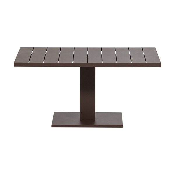 Metalowy stół ogrodowy 80x100 cm Tesso – WOOOD