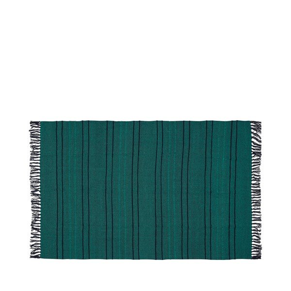 Zielony bawełniany koc 140x200 cm Tap – Hübsch