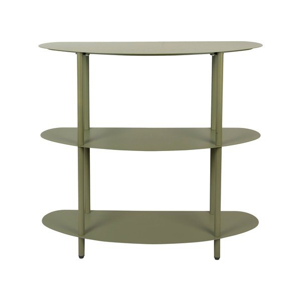 Zielony metalowy regał 90x82x28 cm Riqueza – Leitmotiv-image-2