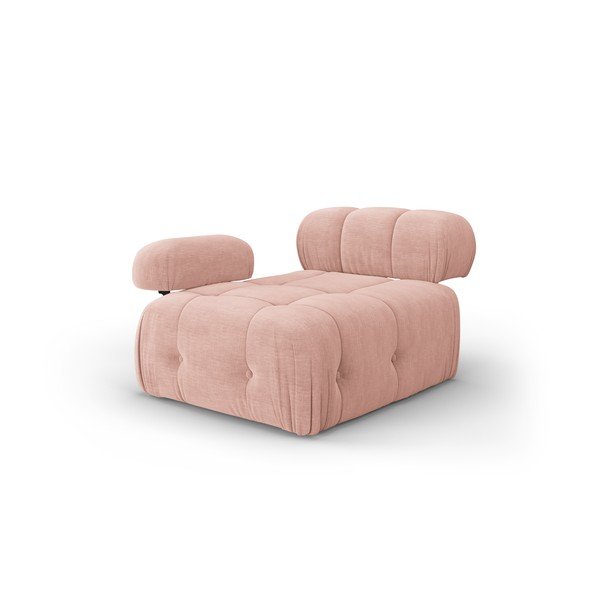 Jasnoróżowy moduł sofy Ferento – Cosmopolitan Design-image-3