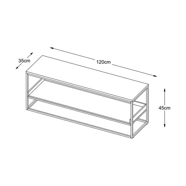 Naturalna szafka na buty Rivoli – Unique Furniture-image-2