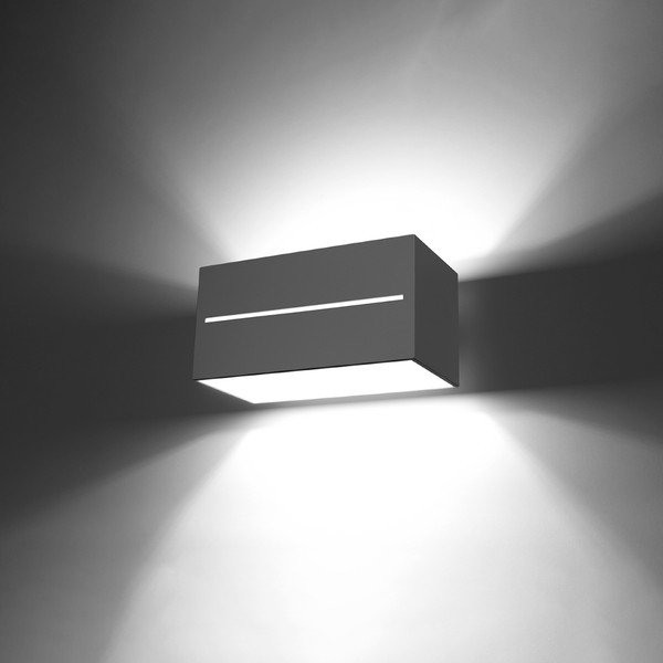 Szary kinkiet Lorum Maxi – Sollux-image-3
