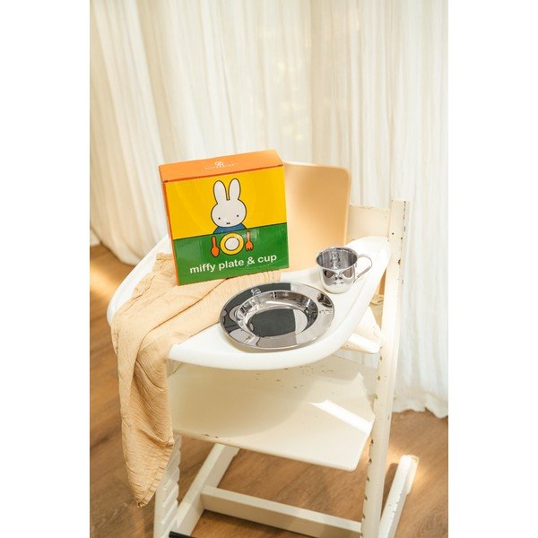 Zestaw naczyń dla dzieci 2 szt. ze stali nierdzewnej Miffy – Zilverstad-image-4