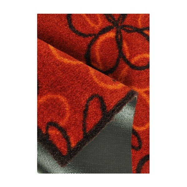 Chodnik podgumowany Zala Living Floral Red, 67x180 cm-image-3
